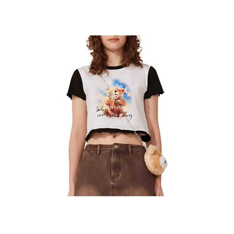 TSMLXLT T Shirt Women's Raw White-1