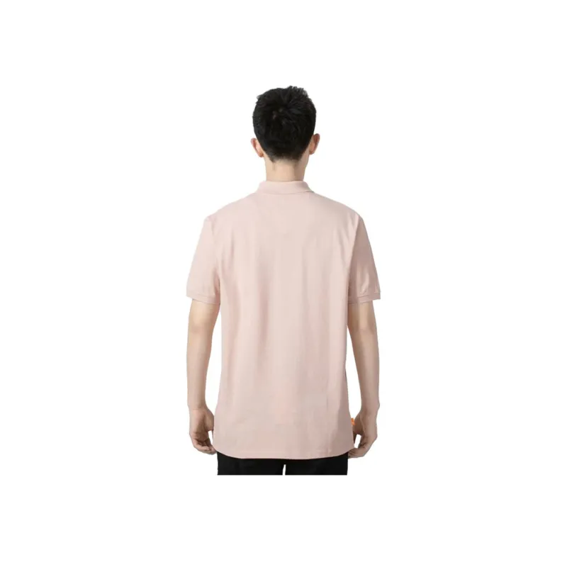 Timberland Polo Shirts Men Pink-2