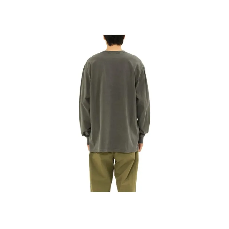 Lee T Shirts Unisex Charcoal-3