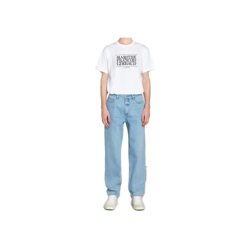 MARITHE FRANCOIS GIRBAUD Jeans Men Blue-2