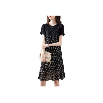 XWI Short Sleeved Dress Women's Elegant Black