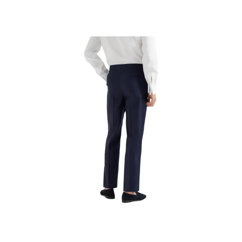 Brunello Cucinelli Pleat detail Tuxedo Trousers-1