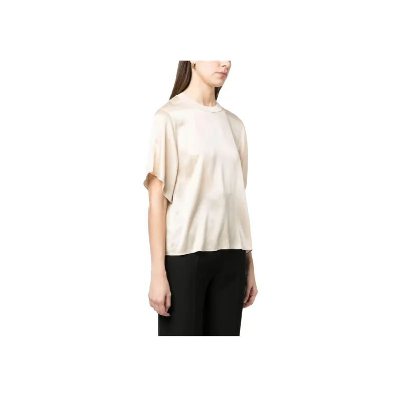VINCE T-Shirts Women's Ecru-2