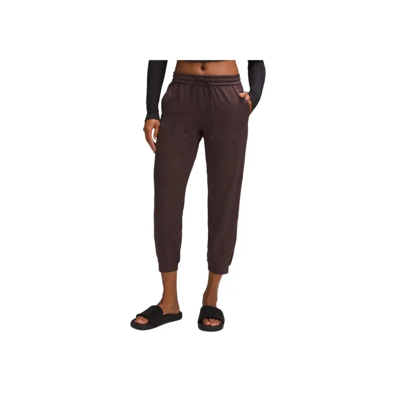 Lululemon Soft Jersey Classic Fit Mid Rise Jogger Casual Pants Women's-10