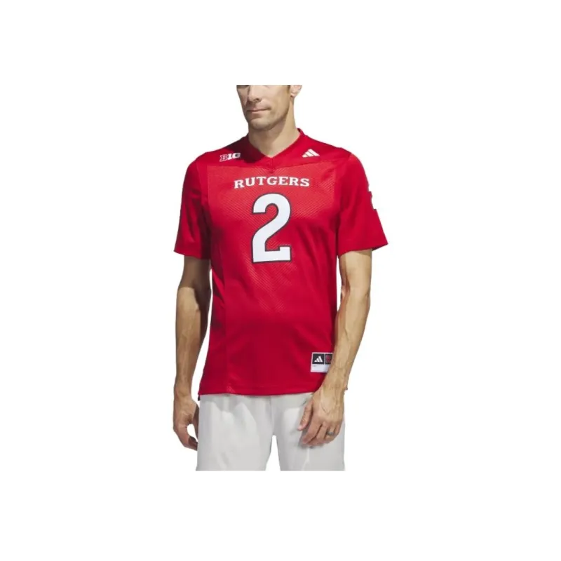 Adidas Rutgers Football Off Field Home Jersey-1