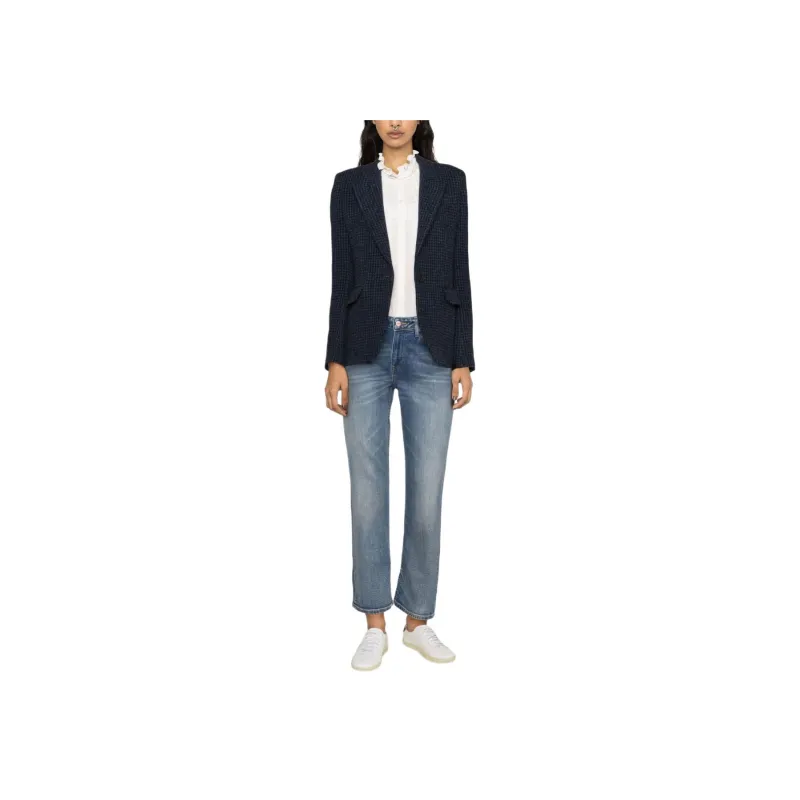 ISABEL MARANT ETOILE SS24 Business Suit Women's Marine Blue-2