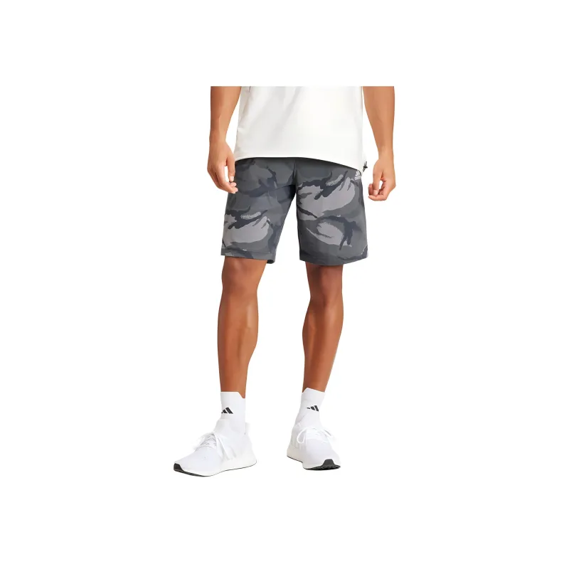 Adidas ESSENTIALS CAMOUFLAGE SHORTS Casual Shorts Unisex Solid Dark Gray-2