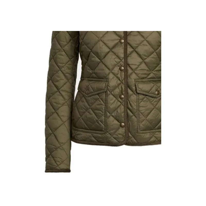 Polo Ralph Lauren SS23 Puffer Jacket Women's Dark Green-2