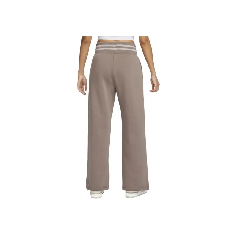 Nike Sportswear Phoenix Fleece NSW Knitted Sweatpants Women's Mink Brown-1