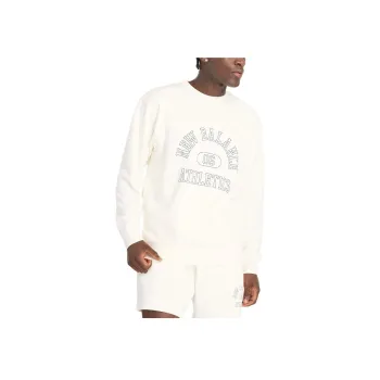 New Balance Graphic Collection French Terry Sweatshirt Men's Sea Salt Color