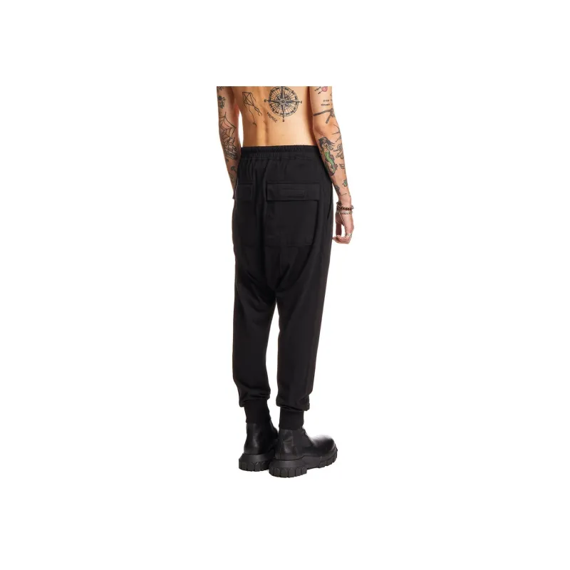 Rick Owens DRKSHDW Knitted Sweatpants Men's Black-3