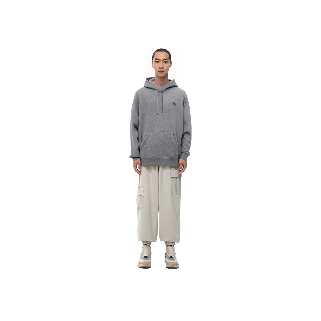 パーカー・フーディ Burberry Embroidered Viscose Blend Sweatshirt Cotton sweatshirt with logo embroidery BURBERRY - Nugnes1920