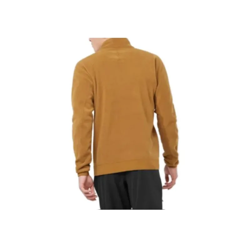 SALOMON ESSENTIAL MIFLEECE HZ Jackets Men Eraser-2