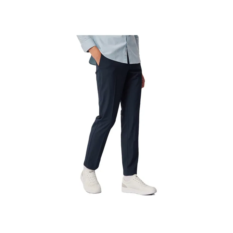 HAZZYS Casual Pants Men Navy Blue-1