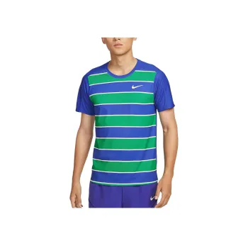 Nike Court SlamDri FIT ADV Tennis Top Men's Midnight Blue/White