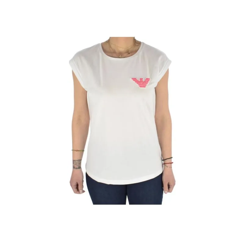 EMPORIO ARMANI T Shirts Women's White-3