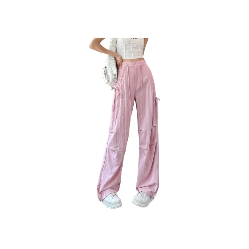 SITOL Cargo Pants Women's Pink-0