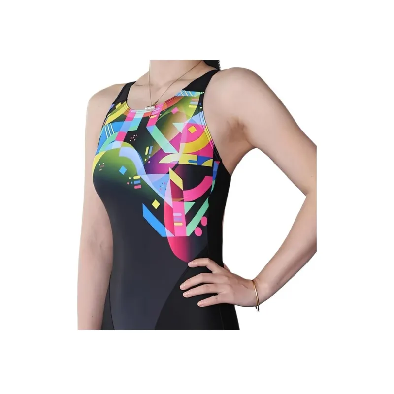 Arena One piece Swimsuit Women's Yellow-1