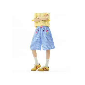 Teddy Zoo Beach Shorts Unisex Blue