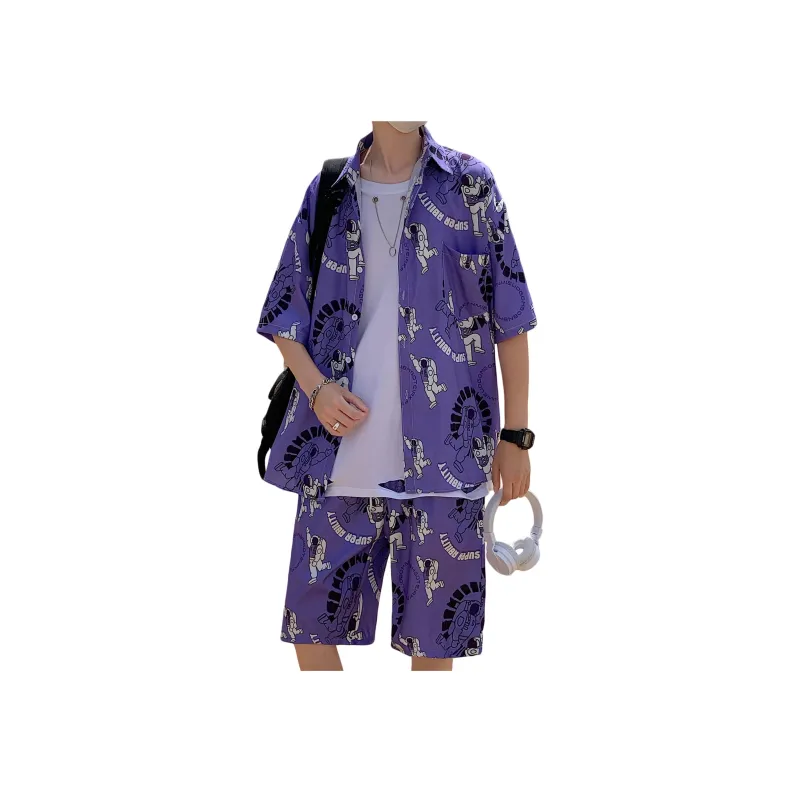 ZWWWZ Shirt Matching Set Unisex-0