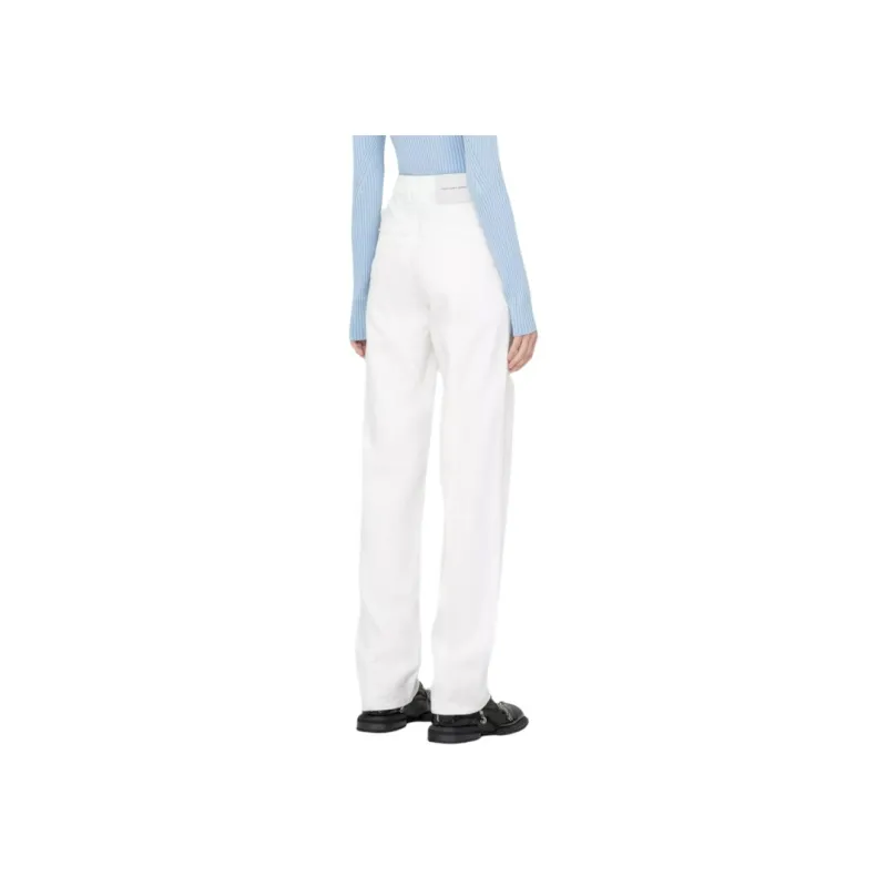 Feng Chen Wang Feng Chen Wang SS23 Jeans Women's White-2
