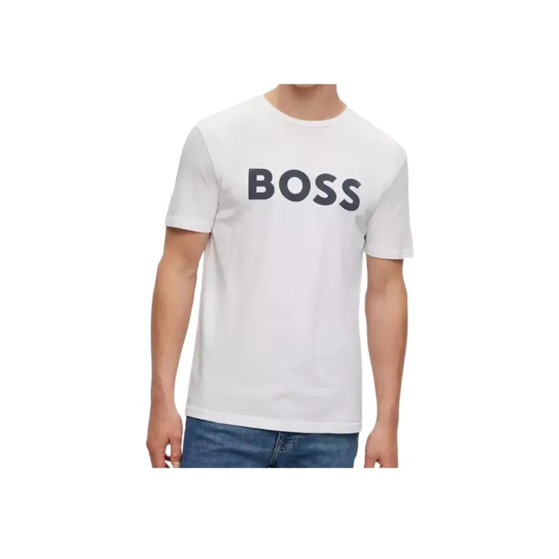 Boss HUGO BOSS Logo Printed Crewneck T Shirt-1