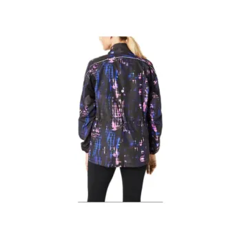 Asics ROADLITE SHOW Jackets & Coats Women's High Performance Black/Bold Magenta
