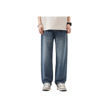 Jeep Slim Fit 9 Inch Breathable Straight Fit Casual Jeans Unisex