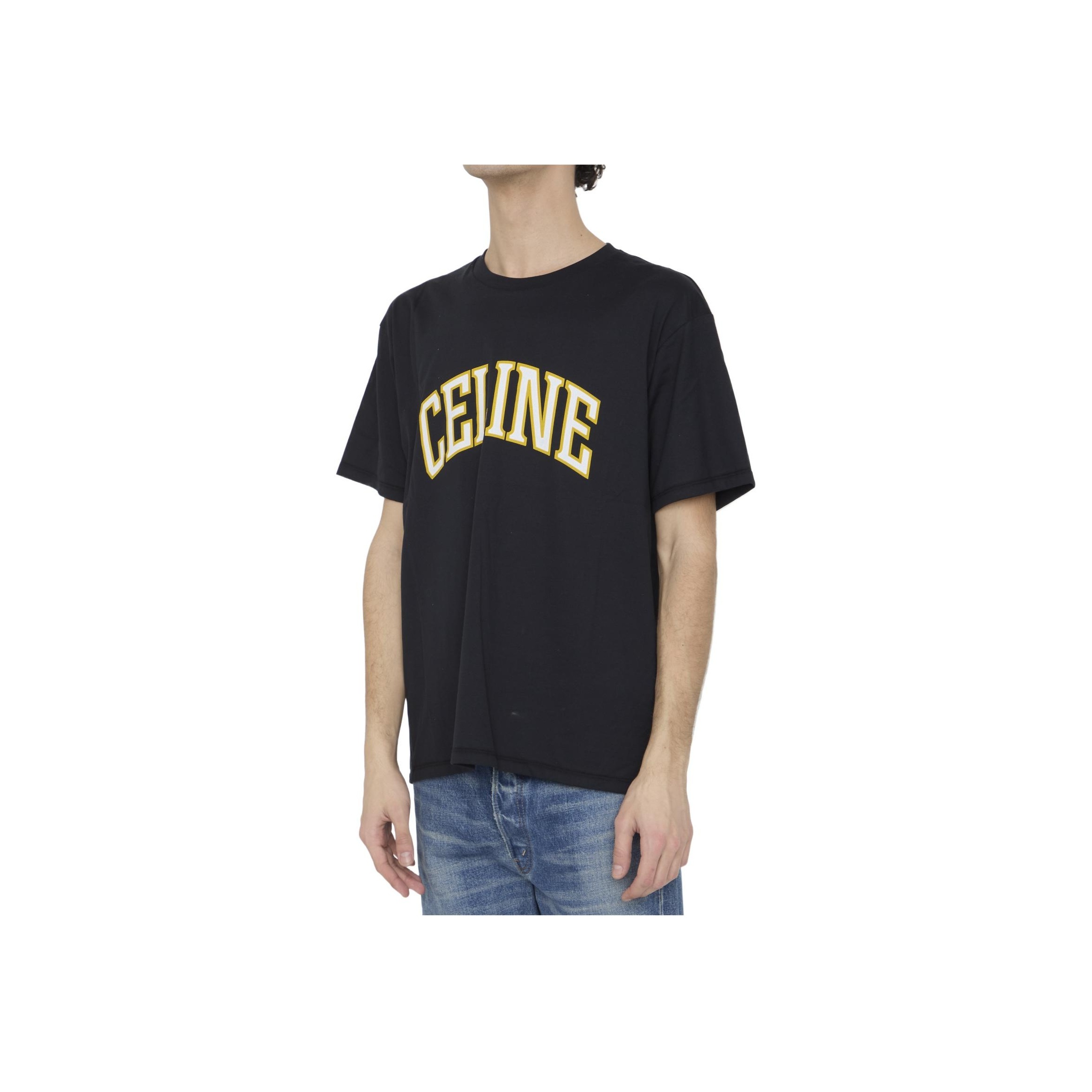 CELINE SS24 T Shirt Men's Black L - POIZON
