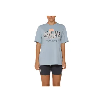 LORNA JANE T Shirt Women's Light Steel Blue