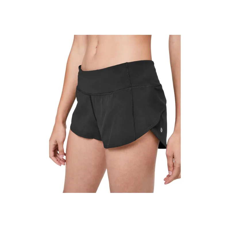 Lululemon Speed Up REG Sports Shorts Women's Black-1