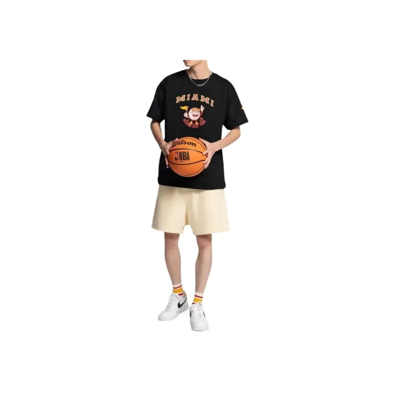 NBA Miami Heat T Shirt Unisex Black-3