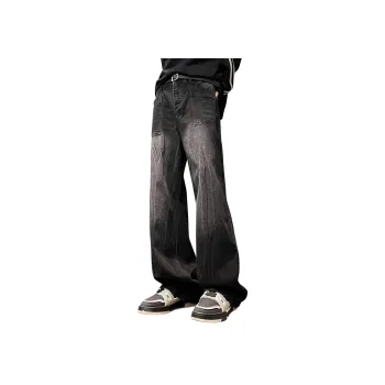 MARK WAFFLE Jeans Unisex Black