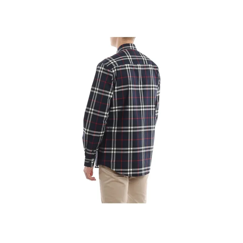 Burberry Check Print L/S Shirt-4