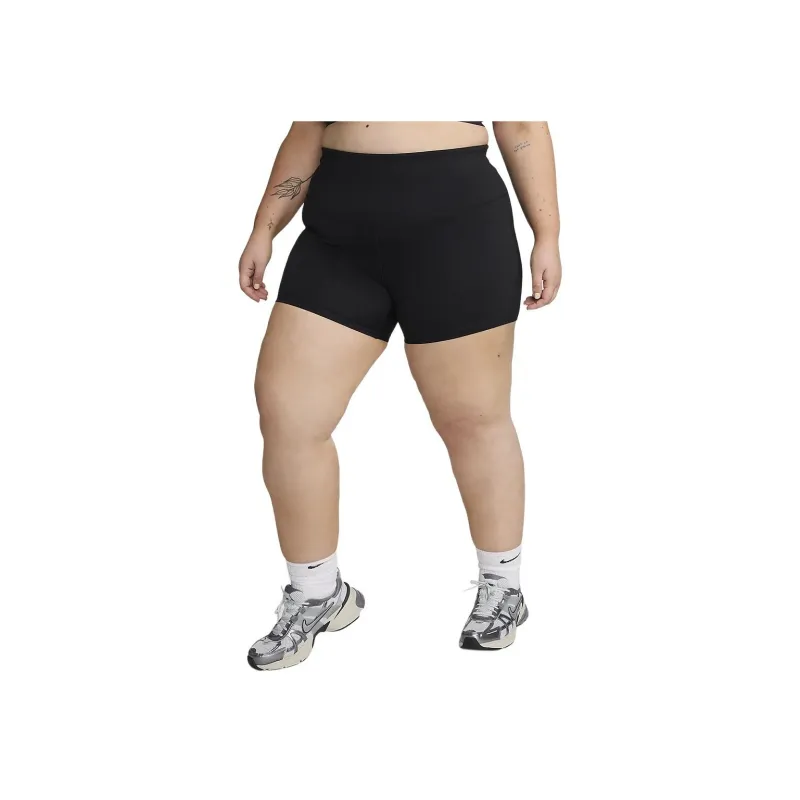 Nike One Women's High-Waisted 5' Biker Shorts Plus Size-0