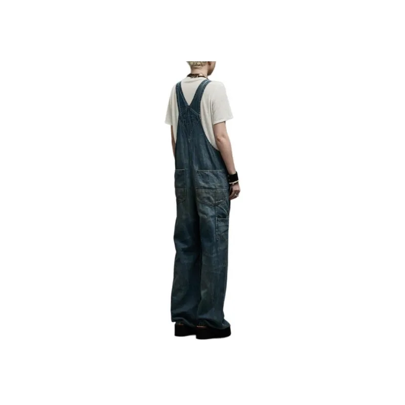 R13 SS24 Overalls Women's Weber Indigo-2