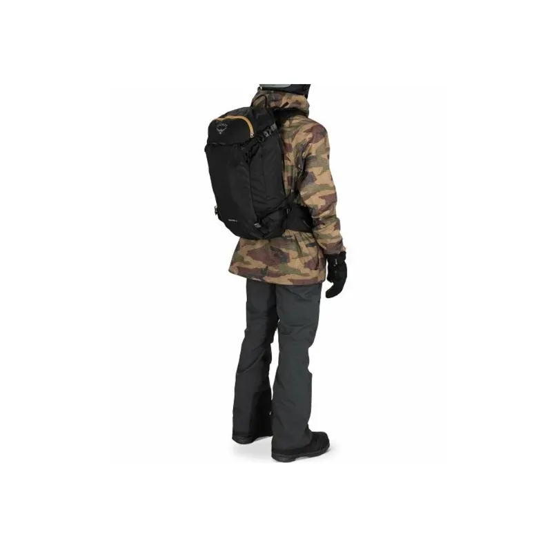 OSPREY Nylon Outdoor Hiking Bag Backpack Regular Unisex Black-3
