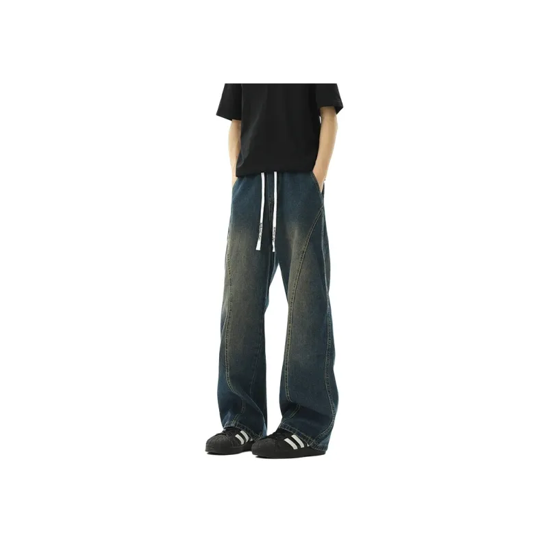 WARNING LIGHT Jeans Unisex-3
