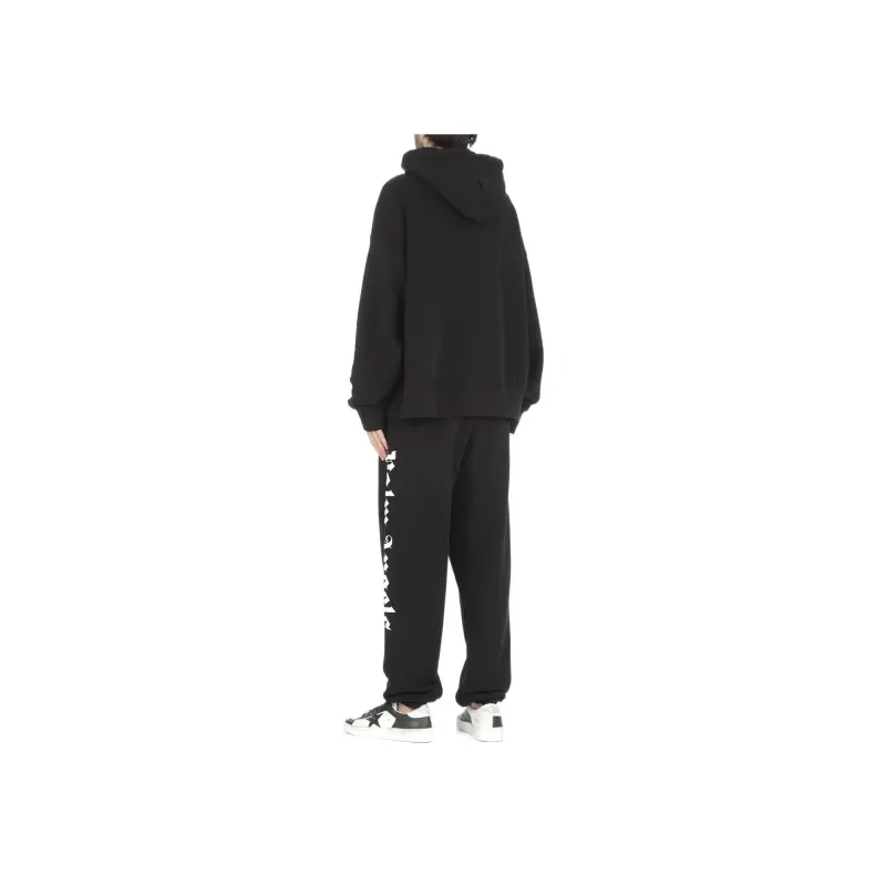 PALM ANGELS Logo print Drawstring Sweatpants-1