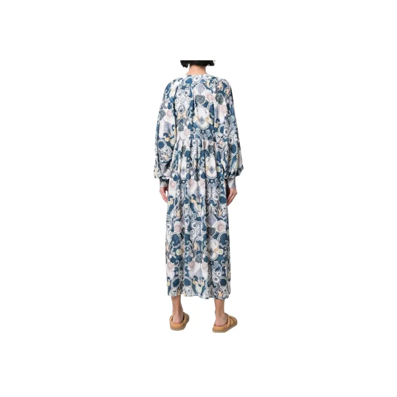 See By Chloe Long-Sleeved Dresses Women's Multicolor-1
