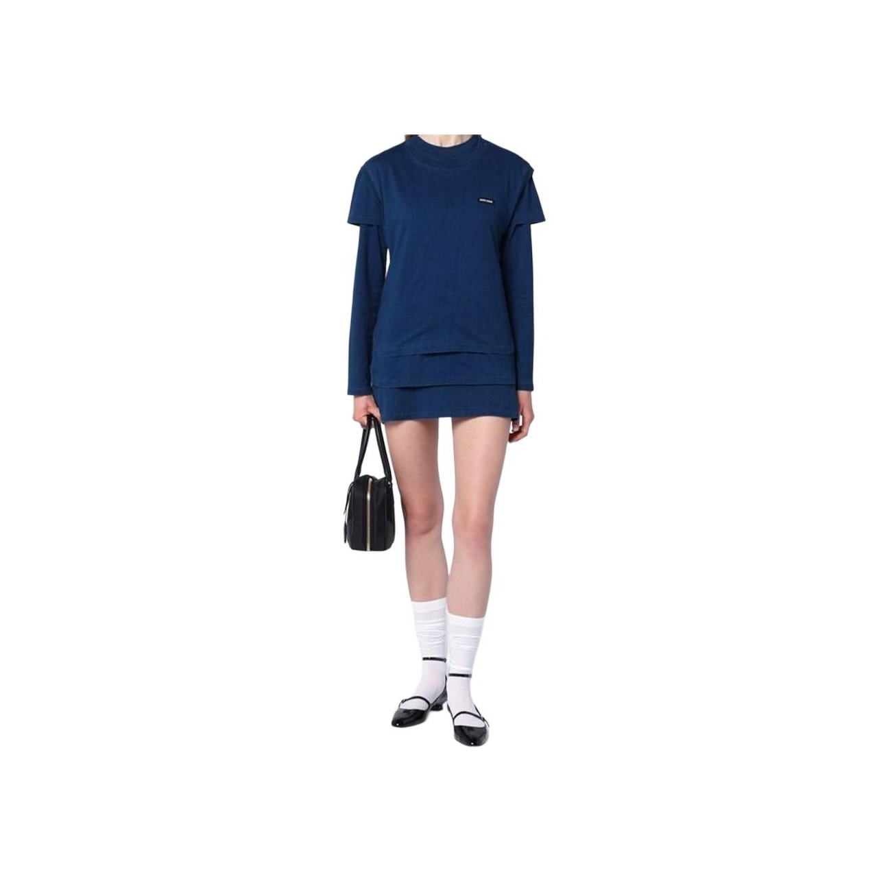Miu Miu Logo Patch Ｔシャツ 3枚セット MIU MIU Set of Three Logo Patch T-Shirts - POIZON