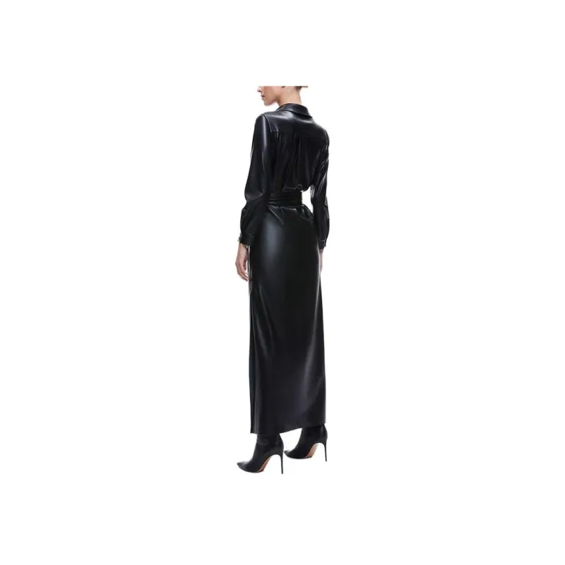 ALICE+OLIVIA Long-Sleeved Dresses Women's Black-2