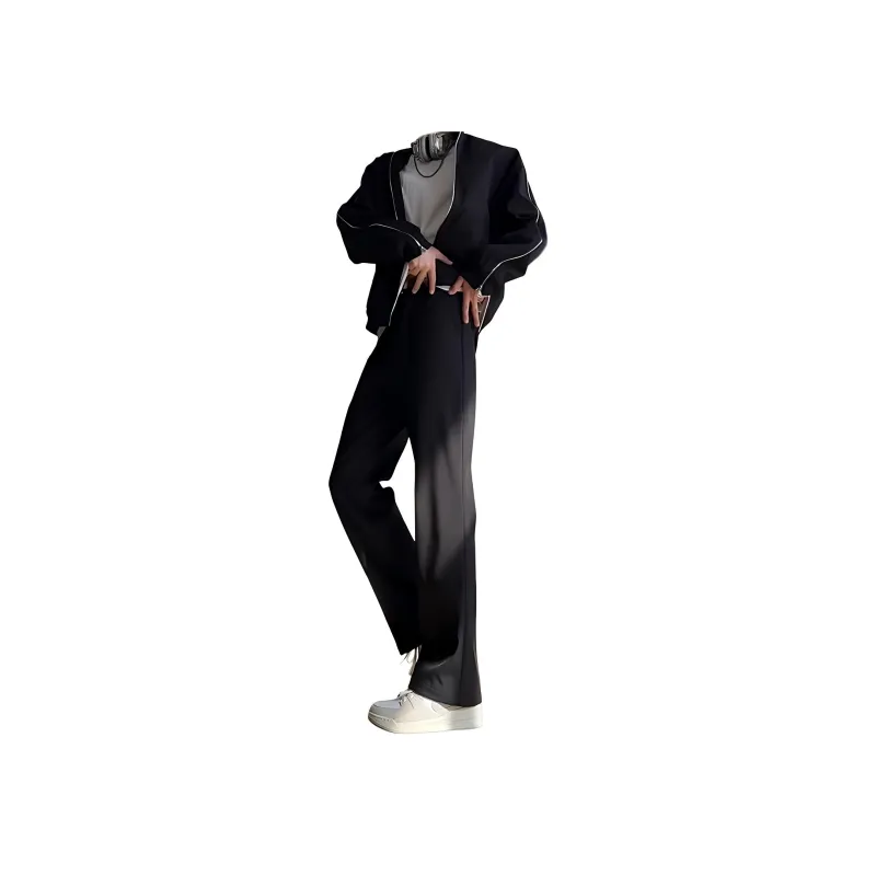 CORNILOT Suit Trousers Unisex Black-0