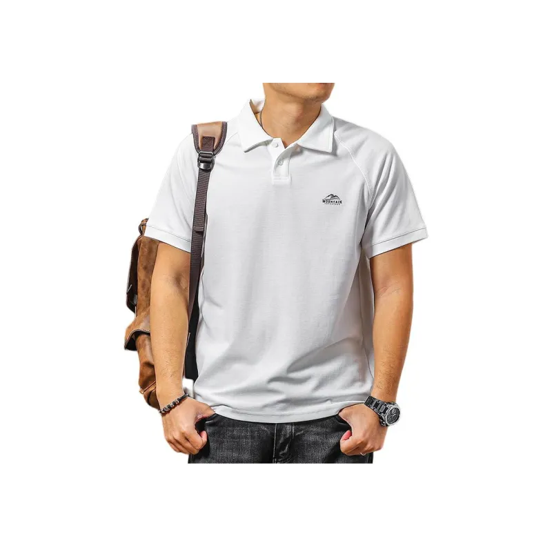 Seasonal Words Summer Polo Shirt Men's-3