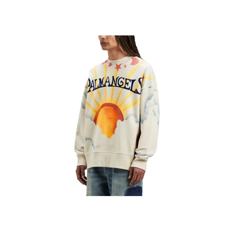 PALM ANGELS Palm Sunrise Crewneck-4