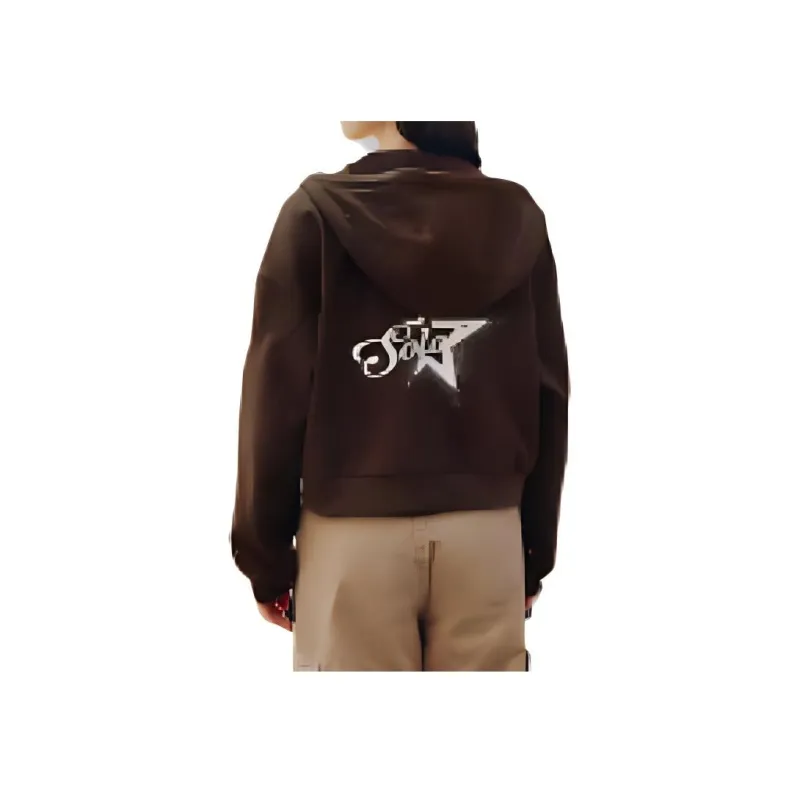 361° Sweatshirt Women's Dark Brown Coffee-2