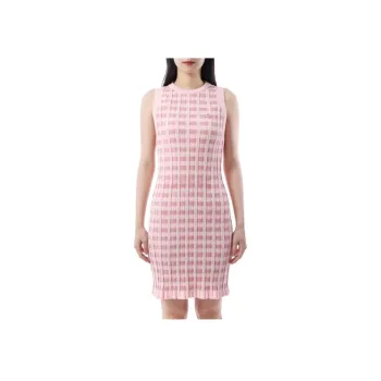 Maison Kitsune Fox motif Midi Dress