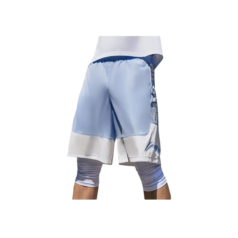 LiNing Shorts Men's Sky Blue Ivory-2