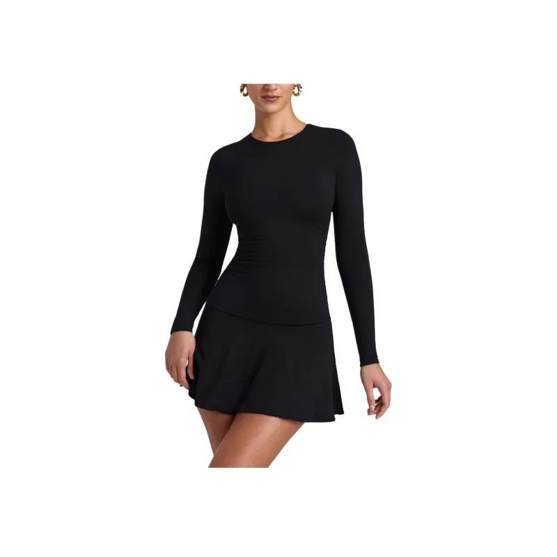 OH POLLY COCO Long-Sleeved Dresses Women's Black-0
