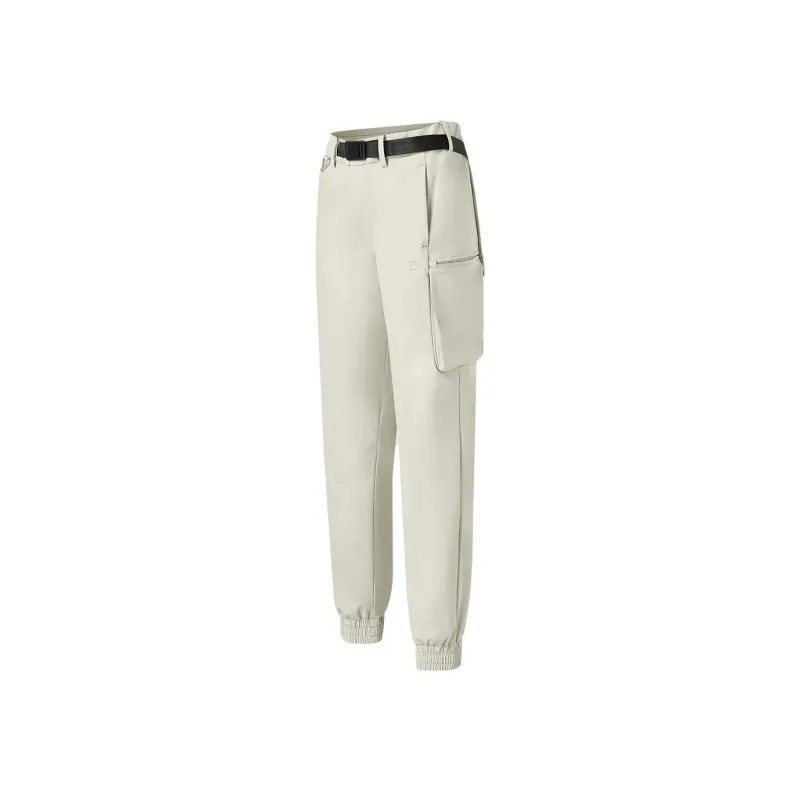 FILA Windbreaker Pants Women's Courtyard Stone Gray-0